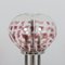 Italian Hand Blown Murano Glass & Chrome Floor Lamp in the style of Toni Zuccheri, 1970s 2