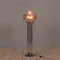 Italienische Stehlampe aus mundgeblasenem Muranoglas & Chrom im Stil von Toni Zuccheri, 1970er 15