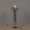 Lámpara de pie italiana de cristal de Murano soplado a mano y cromo al estilo de Toni Zuccheri, años 70, Imagen 16