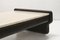 Leather & Travertine Coffee Table from de Sede, 1970s, Image 8