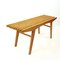 Mid-Century Czechoslovakian Bench in Oak by Frantisek Mezulanik, 1960s, Image 1