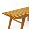 Mid-Century Czechoslovakian Bench in Oak by Frantisek Mezulanik, 1960s 5