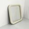 Specchio con cornice bianca di Carrara & Matta, anni '70, Immagine 2