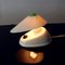 Lámpara de mesa de baquelita blanca de Bauhaus Team, años 30, Imagen 4
