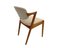 Danish Model 42 Chair in Oak and Cream Wool by Kai Kristiansen, 1960s 4
