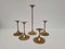 Danish Brass Candleholder by Torben Ørskov, 1960s, Set of 5, Image 1