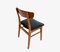 Danish Black Vinyl Dining Chairs in Teak and Beech from Farstrup Møbler, 1960s, Set of 6 9