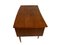 Danish Curved Teak Writing Desk with Recessed Handles, 1960s 20