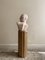 Busto masculino neoclásico vintage de yeso, años 60, Imagen 1