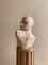 Busto maschile vintage neoclassico in gesso, anni '60, Immagine 3