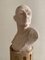 Busto masculino neoclásico vintage de yeso, años 60, Imagen 6
