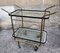 Trolley in Brass Iron & Glass Tops, 1960s 1