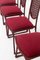 Rote Seilstühle von Marzio Cecchi für Hotel Garda Lake, 1970er, 6 . Set 2