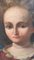 Ovales Bildnis einer Dame mit Fächer, 18. Jh., Öl auf Leinwand, Gerahmt 9