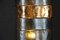 Mid-Century Blue, Grey and Gold Murano Glass Sconces, 2000, Set of 2 7