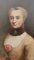 Bildnis einer Dame mit Partitur, 18. Jh., Öl auf Leinwand, gerahmt 7