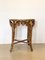 Late 19th Century Wicker Garden Chairs & Side Table in the style of Perret Et Vibbrt, Set of 3, Image 9