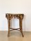 Late 19th Century Wicker Garden Chairs & Side Table in the style of Perret Et Vibbrt, Set of 3, Image 7