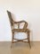 Gartenstühle & Beistelltisch aus Korbgeflecht aus dem späten 19. Jh. im Stil von Perret Et Vibbrt, 3er Set 21