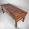 Large Antique French Wooden Monastery Table, Image 6
