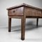 Large Antique French Wooden Monastery Table, Image 5
