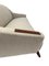 Danish Three-Seater Sofa in Cream Wool with Teak Feet, 1960s 10