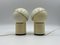 Italian Space Age Sfera Notte Lamps by Gigaplast, 1970s, Set of 2, Image 1
