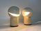 Italian Space Age Sfera Notte Lamps by Gigaplast, 1970s, Set of 2 10