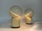 Italian Space Age Sfera Notte Lamps by Gigaplast, 1970s, Set of 2 6