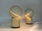 Italienische Space Age Sfera Notte Lampen von Gigaplast, 1970er, 2er Set 6