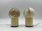 Italian Space Age Sfera Notte Lamps by Gigaplast, 1970s, Set of 2 7