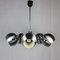 Lampade da soffitto vintage a forma di bulbo oculare, anni '60, set di 2, Immagine 4