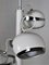 White Lacquered Reflectors Eyeball Ceiling Lamp, 1960 4