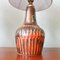 Brown and Orange Ceramic Table Lamps attributed to Secla, 1960s, Set of 2, Image 13