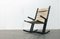 Mid-Century German Minimalist Safari Rocking Chair from Casala, 1960s 10