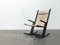 Mid-Century German Minimalist Safari Rocking Chair from Casala, 1960s 8