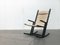 Mid-Century German Minimalist Safari Rocking Chair from Casala, 1960s, Image 8