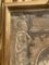 Artiste de la Renaissance Italienne, La Tentation d'Adam et Eve, 16ème Siècle, Fresque à la Tempera à l' Egguf sur Toile, Encadrée 10