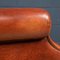 20th Century Dutch Sheepskin Leather Wingback Club Chairs, Set of 2 10