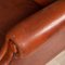 20th Century Dutch Sheepskin Leather Wingback Club Chairs, Set of 2, Image 7