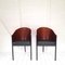 The Costes Chairs attributed to Philippe Starck from Driade, 1990s, Set of 2 10