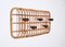 Italian Coat Rack in Bamboo & Rattan attributed to Olaf Von Bohr, 1960s, Image 2