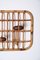 Italian Coat Rack in Bamboo & Rattan attributed to Olaf Von Bohr, 1960s 3