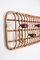 Italian Coat Rack in Bamboo & Rattan attributed to Olaf Von Bohr, 1960s 17