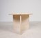 Round Travertine Side or Coffee Table, Italy, 1970s 2