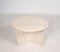 Round Travertine Side or Coffee Table, Italy, 1970s 5