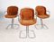 Cantilever Chairs by Gastone Rinaldi, Italy, 1970s, Set of 4 4