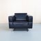 Leather Lounge Chair from Molinari, Italy, 1990s 2