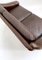 Mid-Century Danish Dark Brown Leather Matador 2-Seater Sofa by Aage Christiansen for Erhardsen & Andersen, 1960s 7