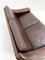 Mid-Century Danish Dark Brown Leather Matador 2-Seater Sofa by Aage Christiansen for Erhardsen & Andersen, 1960s 13